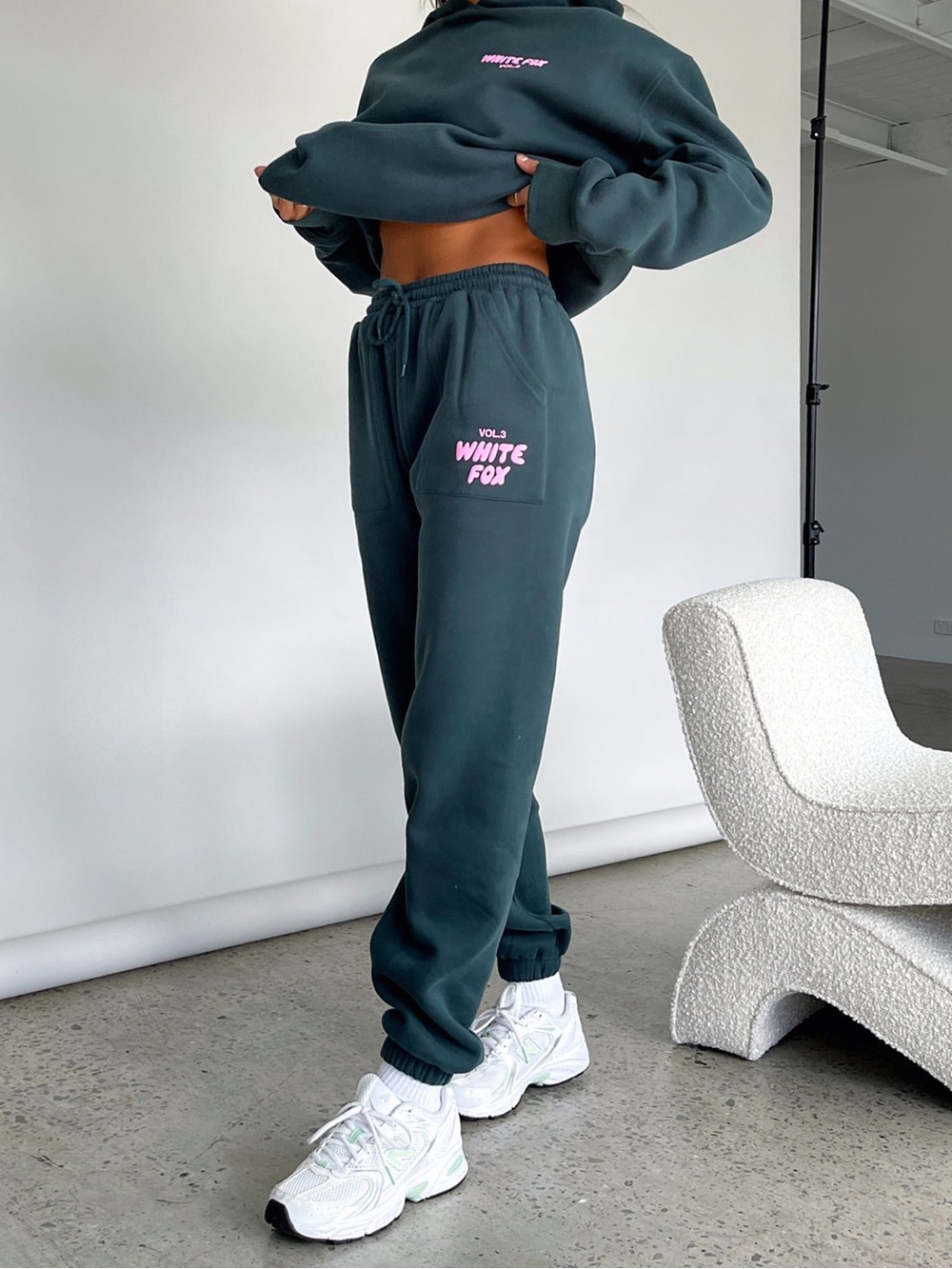 White Fox Offstage Sweatpants Pine